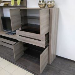 АФИНА А16а Шкаф МЦН Ясень Таормина в Березниках - berezniki.mebel24.online | фото 2