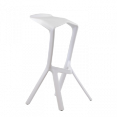 Барный стул Barneo N-227 Miura белый в Березниках - berezniki.mebel24.online | фото