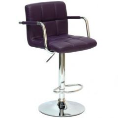 Барный стул Barneo N-69 Kruger Arm Фиолетовый в Березниках - berezniki.mebel24.online | фото
