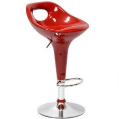 Барный стул Barneo N-7 Malibu красный глянец в Березниках - berezniki.mebel24.online | фото 1