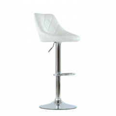 Барный стул Barneo N-83 Comfort (Комфорт) белый в Березниках - berezniki.mebel24.online | фото
