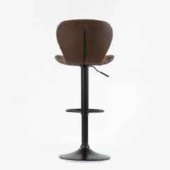 Барный стул Barneo N-86 Time / Black / VPU Brown Vintage коричневый винтаж PK970-18 в Березниках - berezniki.mebel24.online | фото 2