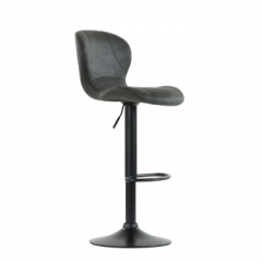 Барный стул Barneo N-86 Time / Black / VPU Dark Gray Vintage серый винтаж 970-11 в Березниках - berezniki.mebel24.online | фото