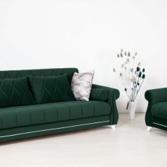 Комплект Роуз ТД 411 диван-кровать + кресло + комплект подушек в Березниках - berezniki.mebel24.online | фото