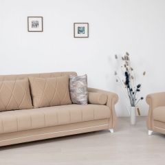 Комплект Роуз ТД 412 диван-кровать + кресло + комплект подушек в Березниках - berezniki.mebel24.online | фото 1