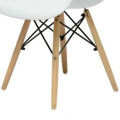 Кресло Barneo N-14 WoodMold белый в Березниках - berezniki.mebel24.online | фото 2
