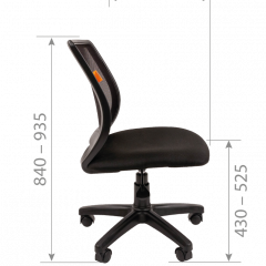 Кресло для оператора CHAIRMAN 699 Б/Л (ткань стандарт/сетка TW-01) в Березниках - berezniki.mebel24.online | фото 7