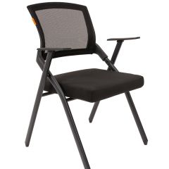 Кресло для посетителей CHAIRMAN NEXX (ткань стандарт черный/сетка DW-01) в Березниках - berezniki.mebel24.online | фото 1