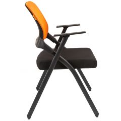 Кресло для посетителей CHAIRMAN NEXX (ткань стандарт черный/сетка DW-66) в Березниках - berezniki.mebel24.online | фото 3