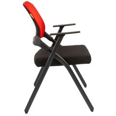 Кресло для посетителей CHAIRMAN NEXX (ткань стандарт черный/сетка DW-69) в Березниках - berezniki.mebel24.online | фото 3