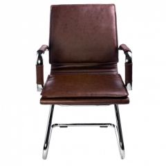 Кресло для посетителя Бюрократ CH-993-Low-V/Brown коричневый в Березниках - berezniki.mebel24.online | фото 4