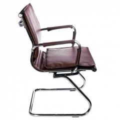 Кресло для посетителя Бюрократ CH-993-Low-V/Brown коричневый в Березниках - berezniki.mebel24.online | фото 2