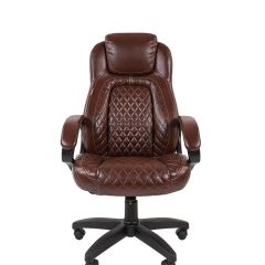 Кресло для руководителя  CHAIRMAN 432 (Экокожа коричневая) в Березниках - berezniki.mebel24.online | фото 2