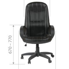 Кресло для руководителя  CHAIRMAN 685 (экокожа черный) в Березниках - berezniki.mebel24.online | фото 5