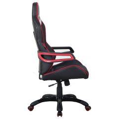 Кресло компьютерное BRABIX Nitro GM-001 (ткань/экокожа) черное, вставки красные (531816) в Березниках - berezniki.mebel24.online | фото 6