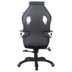 Кресло компьютерное BRABIX Techno Pro GM-003 (экокожа черное/серое, вставки серые) 531814 в Березниках - berezniki.mebel24.online | фото 8