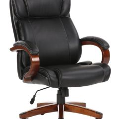 Кресло офисное BRABIX PREMIUM "Magnum EX-701" (дерево, рециклированная кожа, черное) 531827 в Березниках - berezniki.mebel24.online | фото