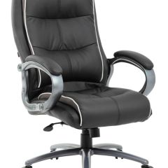 Кресло офисное BRABIX PREMIUM "Strong HD-009" (экокожа черная, ткань серая) 531945 в Березниках - berezniki.mebel24.online | фото 1