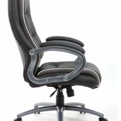 Кресло офисное BRABIX PREMIUM "Strong HD-009" (экокожа черная, ткань серая) 531945 в Березниках - berezniki.mebel24.online | фото 3