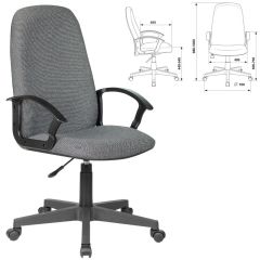 Кресло офисное BRABIX "Element EX-289", ткань, серое, 532093 в Березниках - berezniki.mebel24.online | фото 2