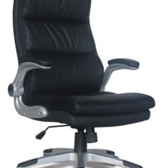 Кресло офисное BRABIX "Fregat EX-510" (рециклированная кожа, черное) 530863 в Березниках - berezniki.mebel24.online | фото 1