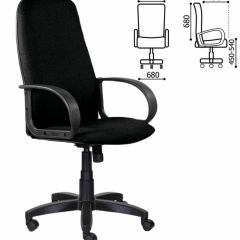 Кресло офисное BRABIX "Praktik EX-279" (ткань/кожзам, черное) 532017 в Березниках - berezniki.mebel24.online | фото 4
