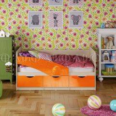 Кровать Бабочки (Оранжевый металлик) 1800 в Березниках - berezniki.mebel24.online | фото