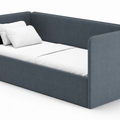 Кровать-диван Leonardo 160*70 (Серый) + боковина в Березниках - berezniki.mebel24.online | фото
