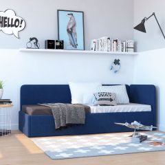 Кровать-диван Leonardo 160*70 (Синий) в Березниках - berezniki.mebel24.online | фото 6