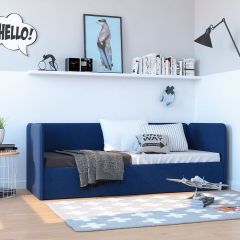 Кровать-диван Leonardo 160*70 (Синий) + боковина в Березниках - berezniki.mebel24.online | фото 5
