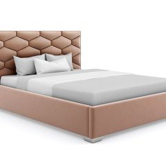 Кровать Коралл интерьерная +основание (140х200) в Березниках - berezniki.mebel24.online | фото