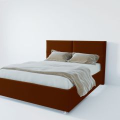 Кровать Корсика с ПМ 1200 (велюр бордо) в Березниках - berezniki.mebel24.online | фото 2
