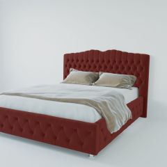 Кровать Нягань с ПМ 900 (велюр бордо) в Березниках - berezniki.mebel24.online | фото 2
