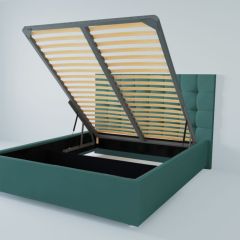Кровать Венеция с ПМ 1200 (велюр бирюзовый) в Березниках - berezniki.mebel24.online | фото