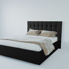 Кровать Венеция с ПМ 900 (экокожа кольт ч) в Березниках - berezniki.mebel24.online | фото 2
