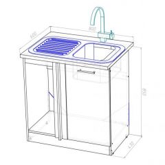 Кухонный гарнитур Надежда прайм 5 2300х1500 мм в Березниках - berezniki.mebel24.online | фото 20