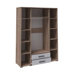 Модульная Спальня Соната (Белый/Дуб Крафт Золотой) в Березниках - berezniki.mebel24.online | фото 8