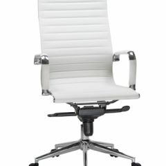 Офисное кресло для руководителей DOBRIN CLARK LMR-101F белый в Березниках - berezniki.mebel24.online | фото 2