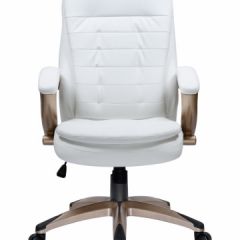 Офисное кресло для руководителей DOBRIN DONALD LMR-106B белый в Березниках - berezniki.mebel24.online | фото