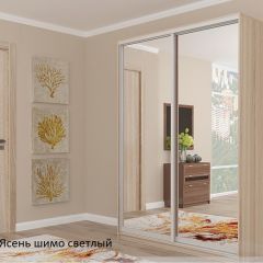 Шкаф №1 1.4-2 Оптима 2400х1404х572 (фасад 2 зеркала) в Березниках - berezniki.mebel24.online | фото 4