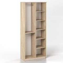 Шкаф 2-х створчатый Дуэт Люкс без зеркала в Березниках - berezniki.mebel24.online | фото 4