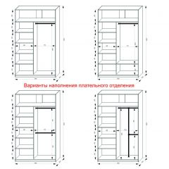 Шкаф-купе 1400 серии SOFT D1+D3+B2+PL1 (2 ящика+1штанга) профиль «Графит» в Березниках - berezniki.mebel24.online | фото 7