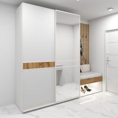 Шкаф-купе 1400 серии SOFT D6+D4+B2+PL2 (2 ящика+1штанга+1 полка) профиль «Капучино» в Березниках - berezniki.mebel24.online | фото 4