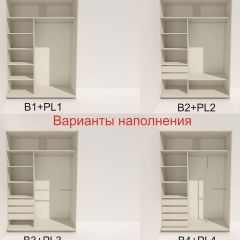 Шкаф-купе 1400 серии SOFT D6+D4+B2+PL2 (2 ящика+1штанга+1 полка) профиль «Капучино» в Березниках - berezniki.mebel24.online | фото 7