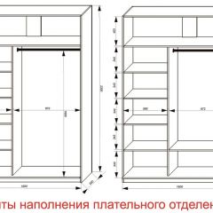 Шкаф-купе 1600 серии SOFT D6+D4+B2+PL2 (2 ящика+1штанга+1 полка) профиль «Капучино» в Березниках - berezniki.mebel24.online | фото 8