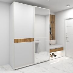 Шкаф-купе 1600 серии SOFT D6+D4+B2+PL2 (2 ящика+1штанга+1 полка) профиль «Капучино» в Березниках - berezniki.mebel24.online | фото 5