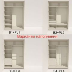 Шкаф-купе 1600 серии SOFT D6+D4+B2+PL2 (2 ящика+1штанга+1 полка) профиль «Капучино» в Березниках - berezniki.mebel24.online | фото 7