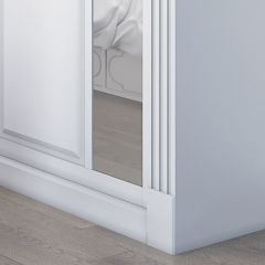 Шкаф-купе 2150 серии NEW CLASSIC K6Z+K1+K6+B22+PL2(по 2 ящика лев/прав+1 штанга+1 полка) профиль «Капучино» в Березниках - berezniki.mebel24.online | фото 5
