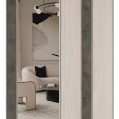 Шкаф-купе 2250 серии SILVER S5+S1+S5 B22+PL2 (по 2 ящика лев/прав+1 штанга+1 полка) профиль «Серебро» в Березниках - berezniki.mebel24.online | фото 10