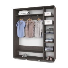 РОЛАНД Шкаф-купе Анкор темный (450*1800) Р481 в Березниках - berezniki.mebel24.online | фото 2